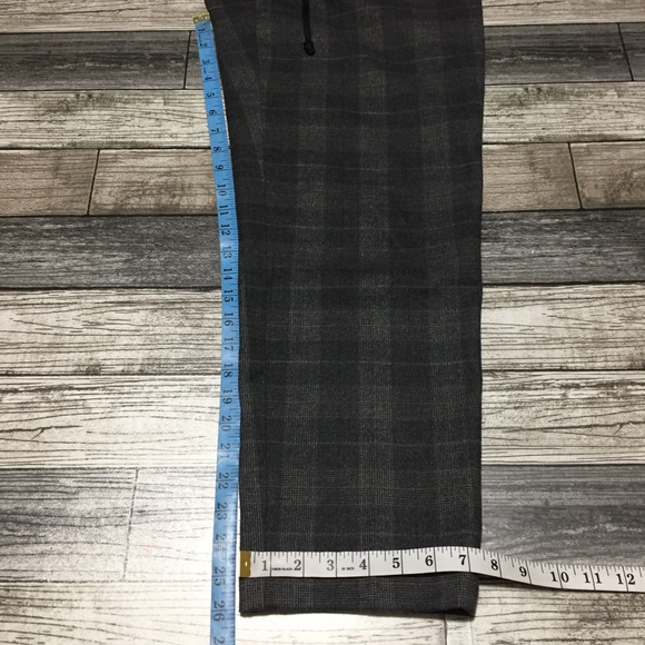 The Group Babaton Plaid Drawstring Pants Women’s M Gray (Inseam 26) - Picture 2 of 11